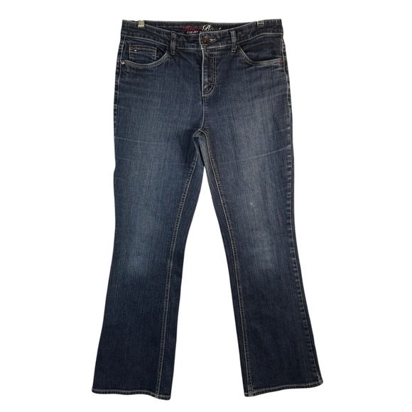 Tommy Hilfiger Denim - Tommy Hilfiger Women's‎ 8S Hope Boot Jeans Dark Wash Stretch Denim